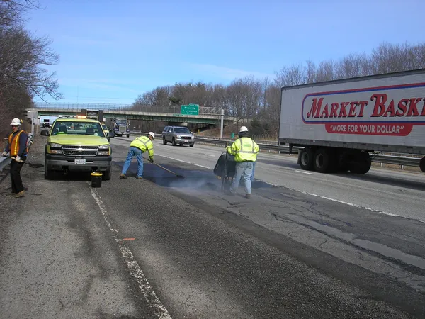 Winter Potholes and Major Ramp Closures Slow Morning Commute in Columbus